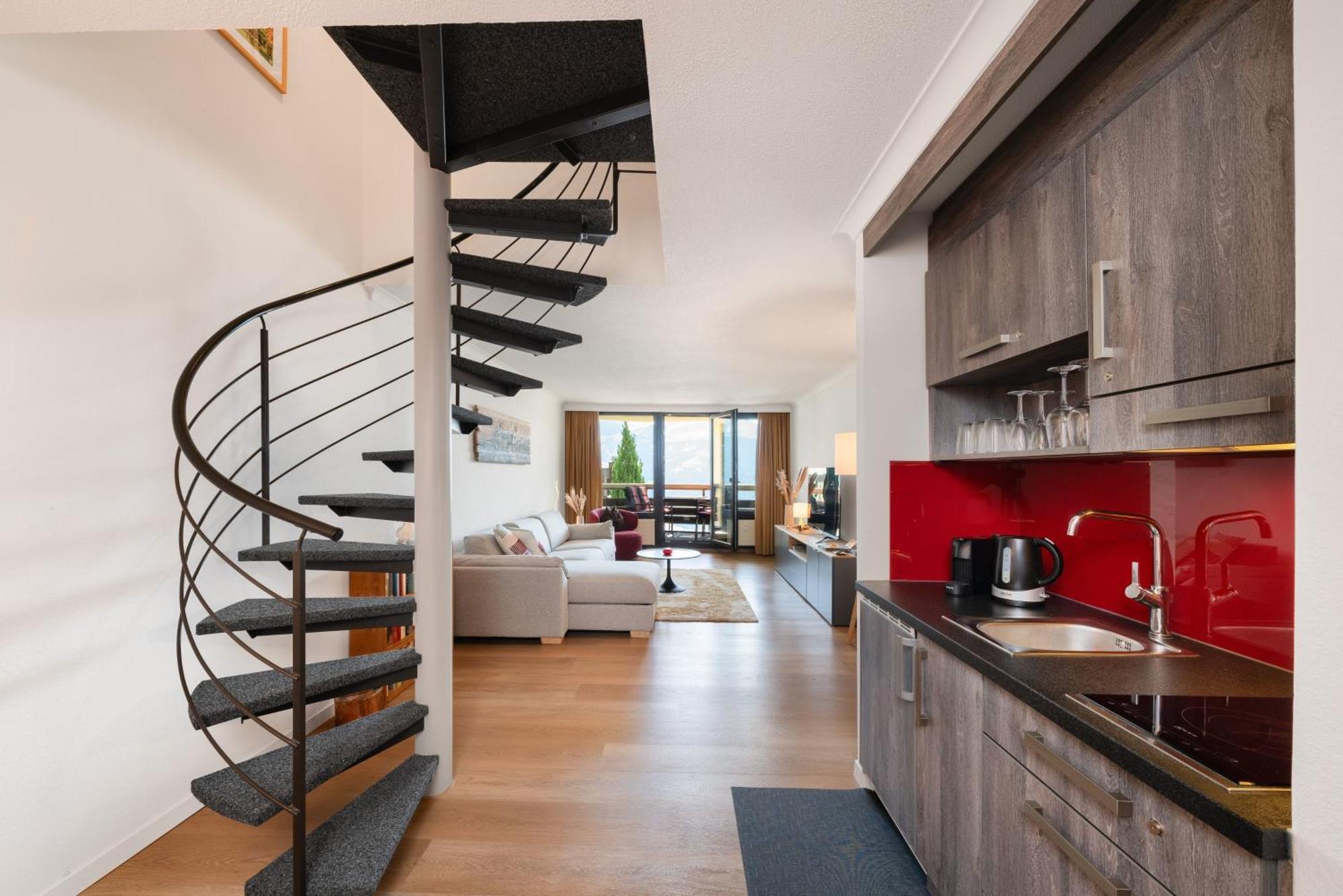 Wohnung Edelweiss Direkt In 4 Sterne Hotel Беатенберг Екстериор снимка